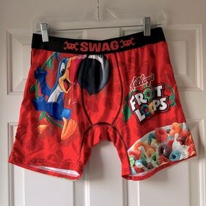 Swag Kellog’s Froot Loops Men’s Boxer Briefs Size XL NWOT